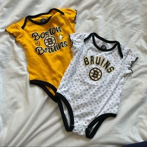 Boston bruins nhl onesies size 12m